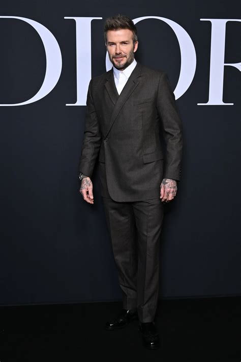 david beckham dior suit price|Beckham clothes.